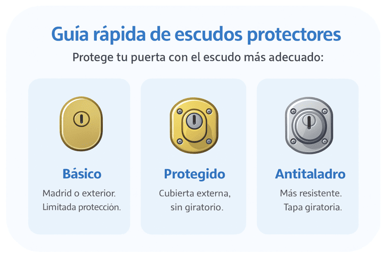 Reparación y cambio de cilindros en puertas de aluminio ligero en Guadalajara