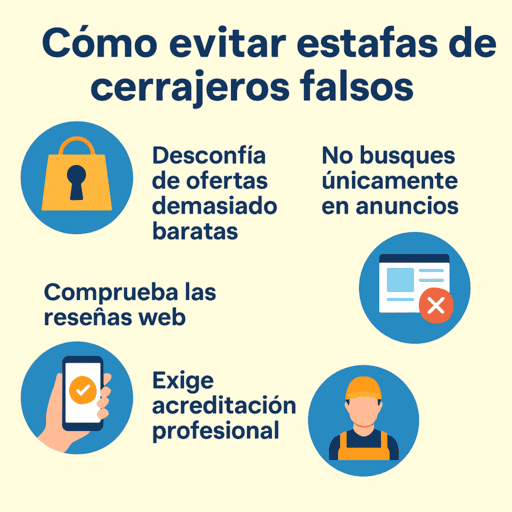 Checklist de revisión tras atasco de cerradura en Guadalajara